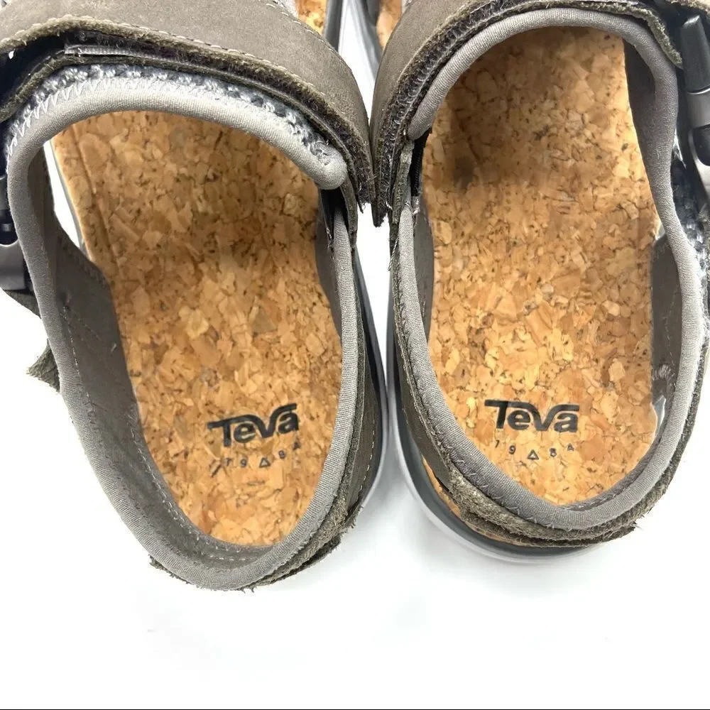 Teva Men’s Terra Float Fisher Sandals 9 Gray NWT‎